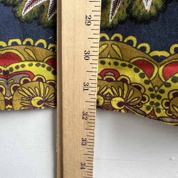 Desigual Women’s Print Shift Dress Size 44 EU XL Navy Multi Floral Ethnic Tunic - Picture 8 of 15